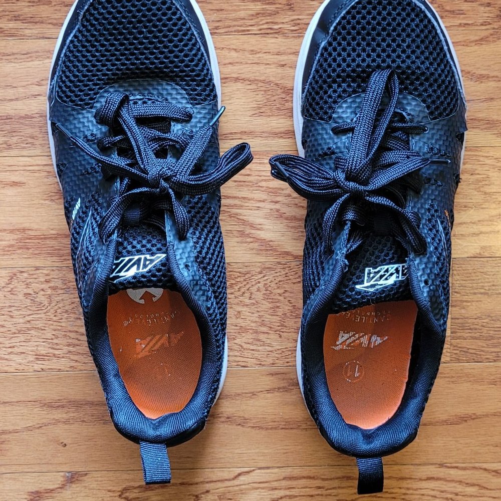 Avia Sport Black Mesh Men's Tennis Shoes